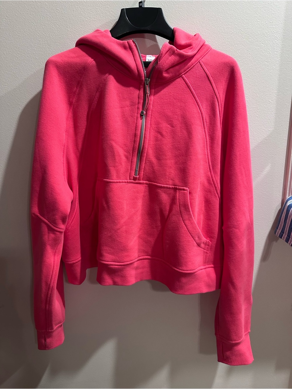 Lululemon Scuba Oversized Half-Zip Hoodie - Pink